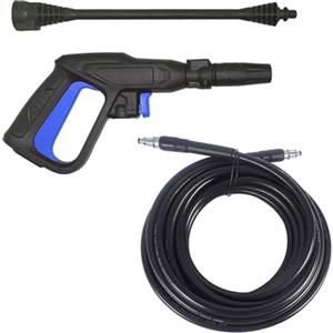 MeevrgR Kit con impugnatura spray per idropulitrice Bosch con ugello regolabile con tubo da 5 m (nero) - leggero ed ergonomico per auto, patio (set2)