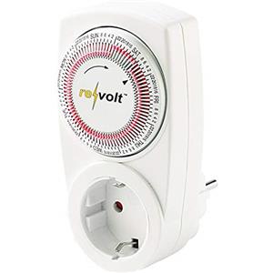 revolt Home Improvement - interruttore settimanale: Settimana timer, con pianificatore settimanale (meccanico) (orologio meccanico, orologio analogico, timer)