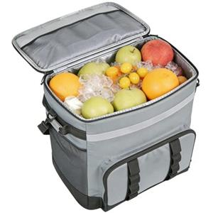 dowuiii Borsa Frigo con Ruote - Isotermica a Tenuta Stagna - 35L Carrello Termico da Campeggio - per Spiaggia Shopping Picnic Eventi Sportivi Viaggio Campeggio Giardino Esterno