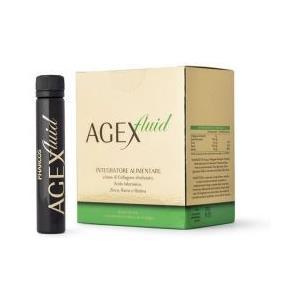 BIONATIVA SpA Biodue Agex Fluid Pharcos Integratore Anti-Rughe 15 Flaconcini x 25ml
