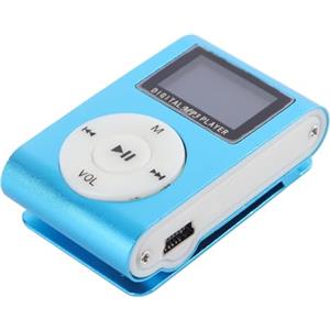 Brrnoo Mini Lettore Mp3, Dispositivi Musicali Portatili Clip Lettore Mp3 con BT Lettore Mp3 Portatile Lettore Mp3 con Clip per Bambini Studenti Sport Corsa Camminata
