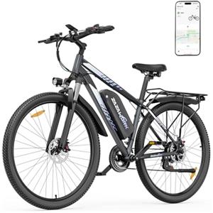 ZAZAWORK Bicicletta Elettrica Adulto 29, E-Bike 250W 48V15/20Ah, 120km Autonomia, Freni Idraulici, Cambio 21 Velocità, Sospensione Bloccabile,Mountain Bike per Città e Off-Road