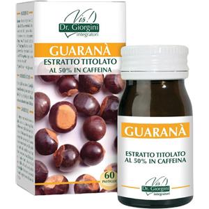 VIS GIORGINI SER-VIS Guarana Estratto Secco Titolato 60 Compresse Integratore Naturale Energizzante e Tonico
