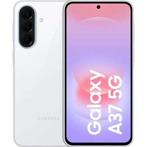 Samsung Galaxy A37 5G, 128GB, 3 anni di Garanzia, Smartphone sottile, Cerchia e Cerca, Gomma Oggetto, Suggerimento di modifica, Tripla Camera, IP68, 5.000 mAh, Awesome White [Versione Italiana]