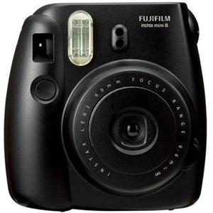 Fujifilm Macchina fotografica istantanea Instax Mini 8 - Nero + Fujifilm Instax Lens 60mm f/12.7 f/12.7 - refurbished