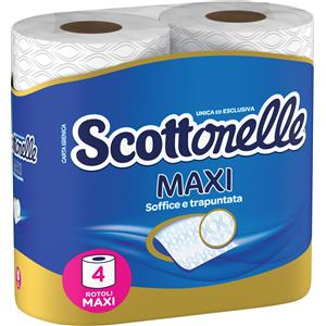 KIMBERLY CLARK ITALIA Scottonelle Maxi ® Carta Igienica 4 Maxi Rotoli