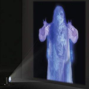 Hiraith 1.2 × 1.8 Metri Halloween Natale Schermo Luminoso per Proiezione Schermo per Proiezione Olografica Vetrina Proiezione Pellicola per Schermo per Proiettore Bianca Portatile