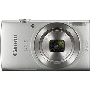 Canon IXUS 185 Fotocamera Digitale Compatta, 20 MP, 1/2.3, CCD, 5152 x 3864 Pixel, Argento [Versione EU]