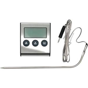 Fackelmann 63805 Termometro da cucina digitale con sonda, Thermo sonda di cottura, termometro digitale, ABS, 7 x 6,2 cm