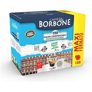 CAFFÈ BORBONE Caffe Borbone Confezione 120 Cialde ESE 44 mm Miscela DECISA (NERA)