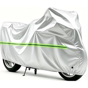 Generico Copertura per Moto per Vespa GTS 300 Super Sport SE,210D Tessuto Oxford Impermeabile Copertura Motociclo Scooter Telo Coprimoto Antipioggia Anti-UV Fatto su Misura