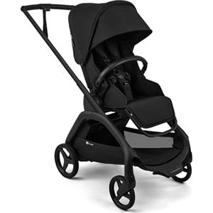 Bugaboo Passeggino Bugaboo Dragonfly Plus, Carrozzina Compatta da Città, Leggero | Chiusura ad una Mano, Seduta Reclinabile e Reversibile, Adatto a Neonati e Bambini fino a 22 kg, Heritage Black