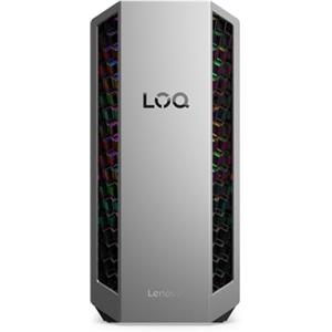 Lenovo LOQ 26ADR10 Desktop Computer, AMD Ryzen 7 8745HX, RAM 16GB, SSD 1TB, NVIDIA GeForce RTX 5060 Ti 8GB GDDR7, Windows 11 Home - Luna Grigio + Eclipse Nero