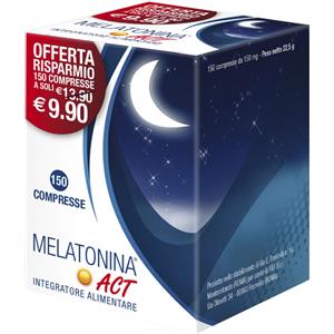 F&F Srl Melatonina Act 1mg 150cpr