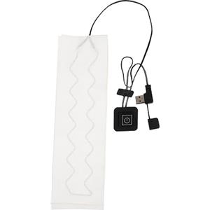 Healeved Cuscinetto Riscaldante per Sciarpa in Fibra di Carbonio USB 5v/2a Tre Modalità di Temperatura 35℃-55℃, Adatto per Sciarpe, Coperte, Guanti Invernali