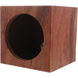 GRIRIW Cassa in Legno per Altoparlanti Auto, Box per Subwoofer per Veicoli e Camion, Riduce la Risonanza e Offre Suono Puro per L'impianto Audio