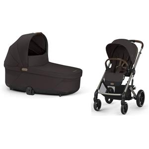 Cybex Duo Balios S Lux Passeggino e Navicella Chocolate Brown