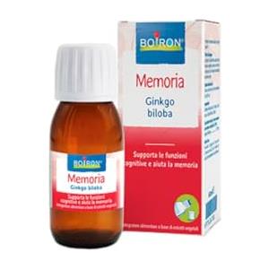 Boiron Estratti di Piante Gingko biloba Boiron - Integratore Alimentare Per la Memoria e la Concentrazione Contro l'Invecchiamento Mentale, Ingredienti 100% di origine naturale.