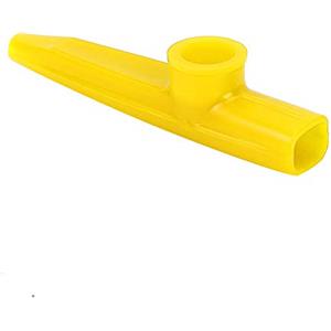 Generic Kazoo, Strumento Kazoo Portatile in Plastica di Buona qualità a Lunga Durata, Sicuro per i Professionisti della Pratica, Amanti degli Strumenti, Principianti (YELLOW)