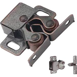 Generic Duàl - Chiusura magnetica a molla con cuscinetto a per armadio, armadio, cassetto, armadio, clip di bloccaggio a pressione per ante di mobili, mobili e mobili da cucina