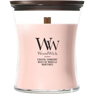 WoodWick Candela profumata | Candela Media a Clessidra | Coastal Sunberry | Regalo Perfetto per Donne