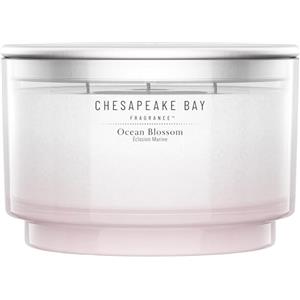 Chesapeake Bay Candle Chesapeake Bay Candela profumata | Candela a 3 Stoppini | Ocean Blossom | Regalo Perfetto per Donne