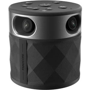 PANOCORE360 Telecamera per Conferenze All-in-One - Telecamera per Conferenze 360° per PC e Mac, con Altoparlante e Microfono, Riconoscimento Automatico degli Oratori, Registrazione 1080p e