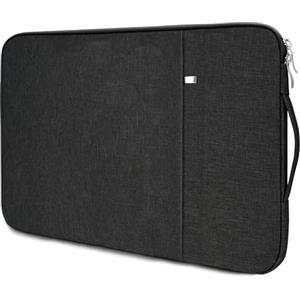 Flintronic Custodia per Macbook Air 13 Pollici, Sleeve per Laptop, Impermeabile Custodia Borsa Custodia Protettiva Compatibile con MacBook Pro/Acer/Dell/Lenovo/HP/Samsung/Sony/Asus, 13 Pollici -Nero