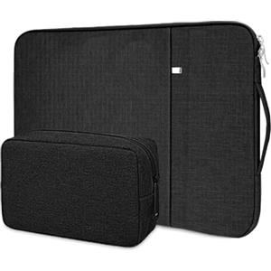 flintronic Custodia per Laptop da 15.6 Pollici, Sleeve per Laptop, Impermeabile Custodia Borsa Custodie Protettiva Compatibile con MacBook Pro/Acer/Dell/Lenovo/HP/Samsung/Sony/Asus, 15.6 Pollici