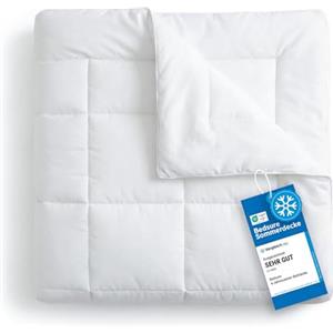 Bedsure Coperta Estiva 200x200 Coperta Leggera per Letto - Coperta 200x200 Morbida Sottile e Leggera per l'Estate, Microfibra Traspirante Trapunta Estiva OEKO-TEX per Allergici, Bianco
