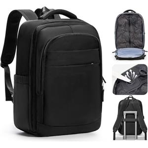 kibachev Zaino Ryanair 40x30x20 Sottovuoto Con Pompa Nero Zaino da Viaggio Aereo Bagaglio a Mano Con Sottovuoto Incorporato Wizzair Grande Zaini Ryanair 40x20x25 Donna Uomo