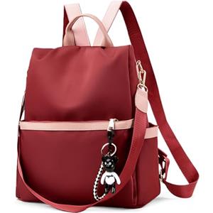 Aucuu Zaini Antifurto, Piccoli Zaini Casual, Borsa Zaino Donna Elegante,Borsa da Scuola per Ragazze, Borse a Zainetto Casual per Shopping Scuola Viaggio Lavoro