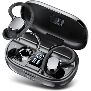 sprtoybat Cuffie Bluetooth, 2026 Auricolari Bluetooth 5.3 con 4 Mic, Cuffie Wireless In Ear HiFi Stereo, 128 Ore LED Display, Touch Control, Cuffie Senza Fili IP7 Impermeabili, per Sport Running, USB-C
