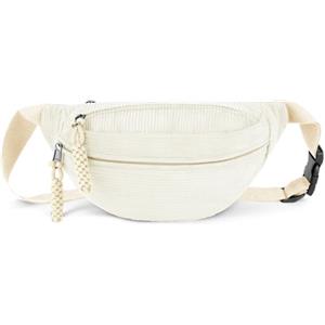 Aucuu Marsupio Donna Uomo, Marsupio in Velluto a Coste, Pratica Borsa a Fascia, Marsupi con Cinturino Regolabile
