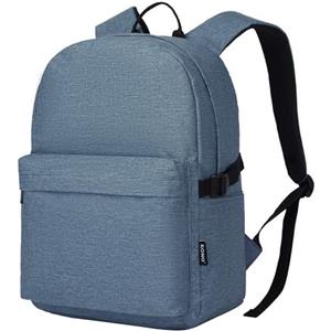 KONO Zaino Scuola, Zaino Uomo Donna Porta PC 15.4 Pollici, Zaino Università Lavoro, Zaino Casual Leggero per Viaggio e Tempo Libero (Blu Scuro)