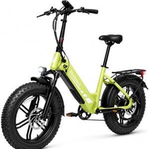Bodywel F20pro 4.0 Fat E Bike è una bicicletta elettrica da 250W con batteria da 48V freni idraulici funzione APP Città bici elettriche uomini e donne (F20PRO 20AH Verde)