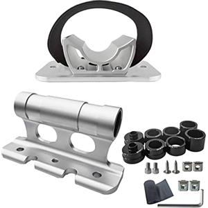 APGLSXY 2 supporti a blocco a forcella in lega a sgancio rapido per biciclette per auto Pickup-Bed biciclette Supporti per forcella a sgancio rapido