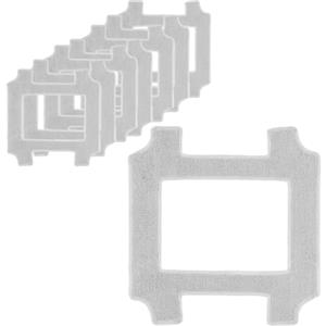 Carehabi 8 Panni di Pulizia per il Robot Lavavetri WINBOT W2, W2 Omni, W2 PRO Omni, W1, W1 Pro,i Panni in Microfibra Lavabili Rimuovono Efficacemente Macchie e Polvere dalle Finestre