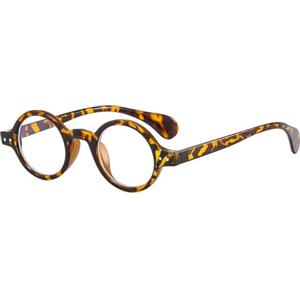 LJCZKA Occhiali Luce Blu Rotondi Piccoli per Uomo Donna Vintage Occhiali Trasparenti Finti Antiriflesso per Computer Gioco Lettura