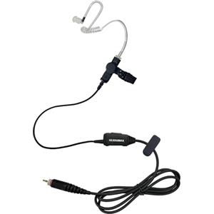 ULSOUMAX Air Acoustic Tube Auricolari Compatibile con Motorola CLP446E CLPE Plus CLP1010e CLP1080e CLP1083e CLP107e Radio, Cuffia Acustica Auricolare con pulsante PTT Mic