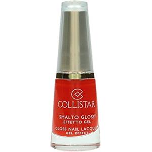 Collistar Smalto Gloss® Effetto Gel, n. 543 Arancio Energica, Smalto a lunga durata, Brillantezza effetto lucido con pennello ad alta precisione, 6ml