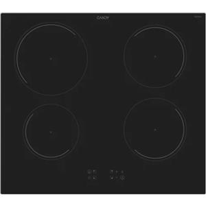 CANDY KRCDJ642 Piano cottura ad induzione in vetroceramica, Colore Nero, 4 zone di cottura, Dimensioni 60cm, Modello Idea