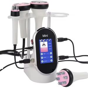 SkyFace 4 in 1 Radiofrequenza Cellulite 40k Massaggiatore Anticellulite Macchinario Radiofrequenza Corpo per Dimagrire Professionale per la bellezza del viso addome, glutei e cosce