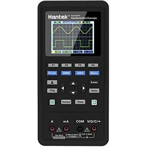 Hantek 2C72 Mini Palmare Oscilloscopio Digitale Multimetro USB Portatile 2 canali 70MHz 250MSa/s Multifunzione Tester