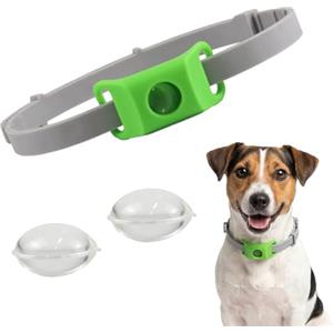 Yoreva Collare Antipulci Cane,Collare Antipulci per Cani Impermeabile,Collare Antipulci e Zecche per Cani Naturale,Aquality Pets Collare Antiparassitario Natural, Ingredienti 100% Naturali