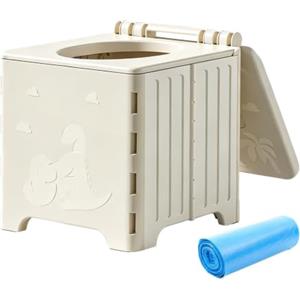 Gungtj Vasino Portatile Bambini Seggiolino da addestramento e Campeggio