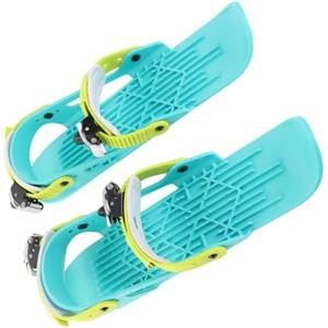 Generic Mini Pattini da Pattini da Sci Corti Portatili Comodi e Regolabili per Sport Invernali All'aria Aperta Bambini Adulti Nylon 2 Pezzi (taglia piccola)