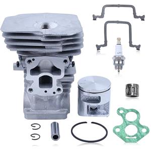 Gubeter Kit pistone cilindro per Husqvarna 435 440E 135 140 Jonsered CS2240 motosega 504735101 Guarnizione Cilindro Guarnizione Carburatore Candele