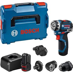 Bosch Professional Bosch PRO 12V System Trapano-avvitatore a batteria GSR12V-32FC (incl. batteria 2.0 Ah, GAL 12V-20, GFA 12-M, GFA 12-X, GFA 12-E, GFA 12-W, L-BOXX)