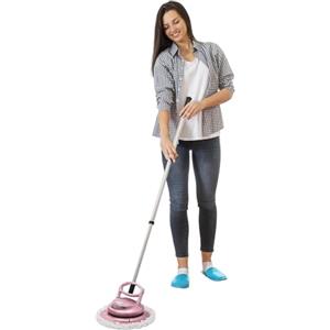 DGJMuu 4 in 1 mocio elettrico per pavimenti, 36 W, senza fili, macchina lucidatrice a 360° Spin, set per la pulizia dei pavimenti